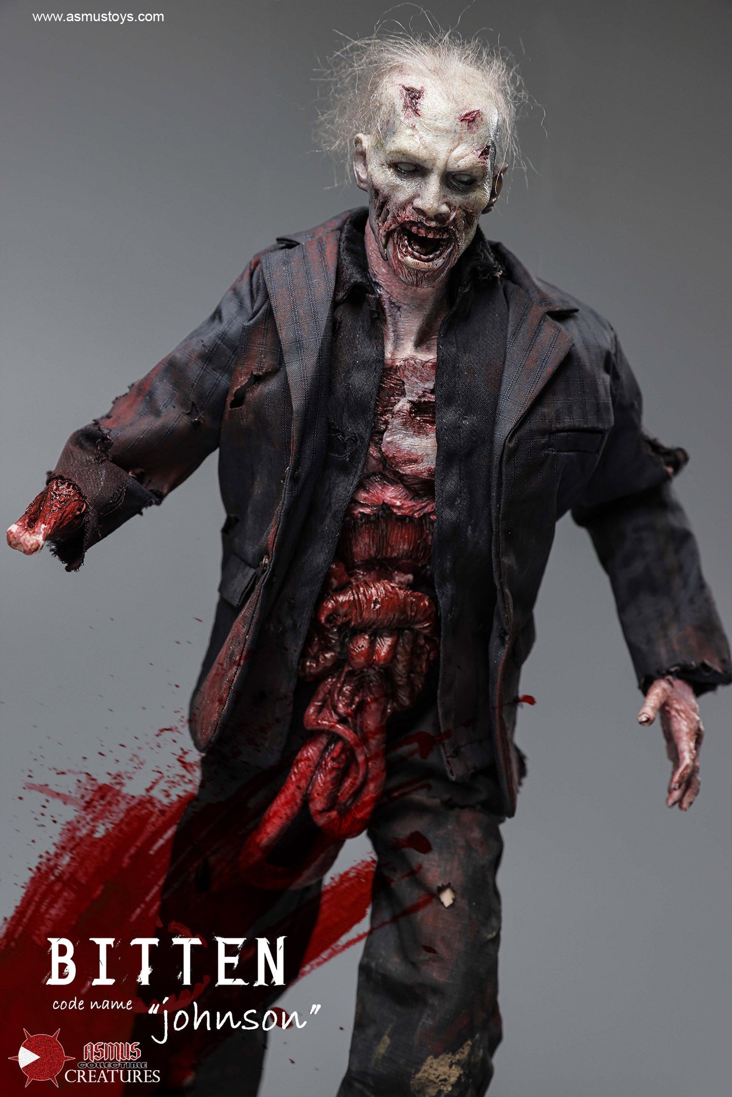 Pedido Figura Zombie Johnson - The Bitten Series marca Asmus Toys BIT001A escala 1/6