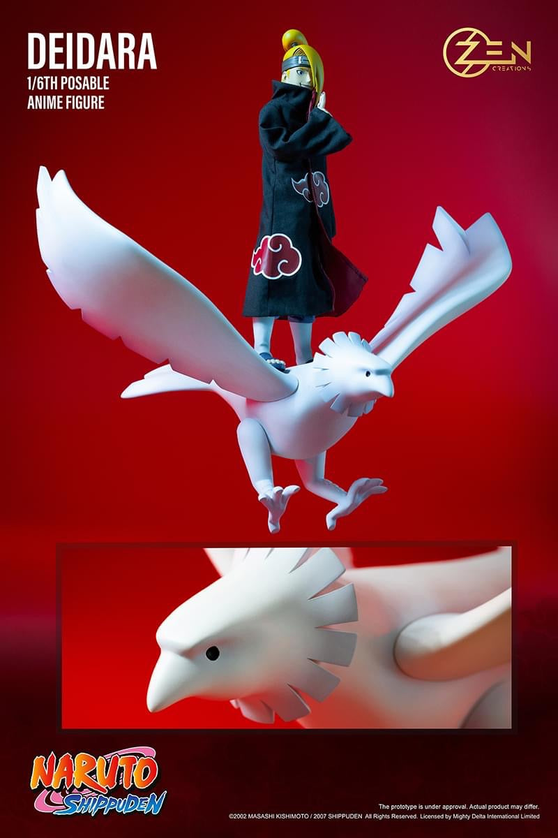 Preventa Figura Deidara (Deluxe version) - Naruto Shippuden marca Zen Creations PAF004DX escala 1/6