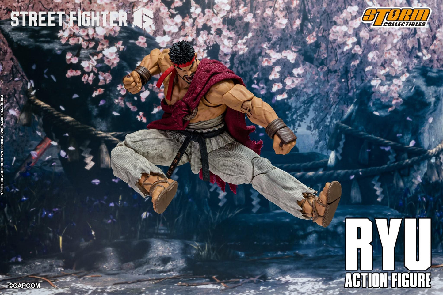 Pedido Figura RYU - Street Fighter 6 marca Storm Collectibles escala pequeña 1/12