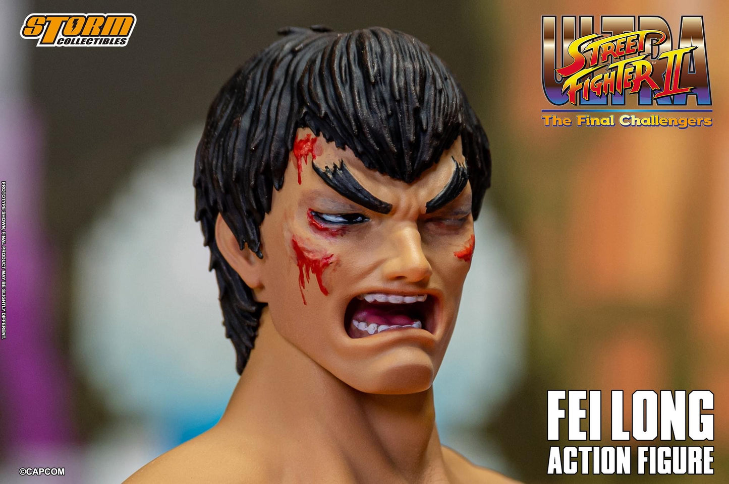 Pedido Figura Fei Long - Ultra Street Fighter II: The Final Challengers marca Storm Collectibles CPSF24 escala pequeña 1/12