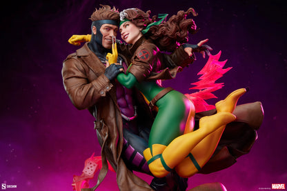 Preventa Estatua Marvel Rogue & Gambit marca Sideshow Collectibles (47 cm)