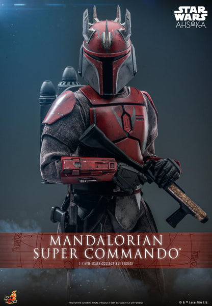 Pedido Figura Mandalorian Super Commando™ - Star Wars: Ahsoka ™ marca Hot Toys TMS127 escala 1/6