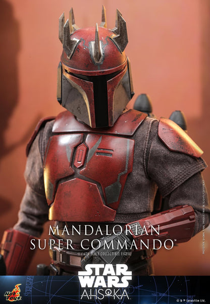 Pedido Figura Mandalorian Super Commando™ - Star Wars: Ahsoka ™ marca Hot Toys TMS127 escala 1/6