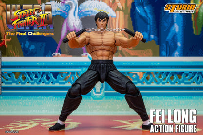 Pedido Figura Fei Long - Ultra Street Fighter II: The Final Challengers marca Storm Collectibles CPSF24 escala pequeña 1/12