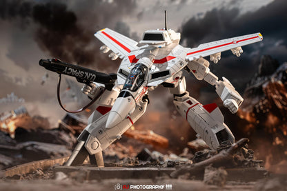 Pedido Figura ROBO-DOU VF-1J Veritech (Rick Hunter) - ROBOTECH marca Threezero 3Z0304 escala 1/72