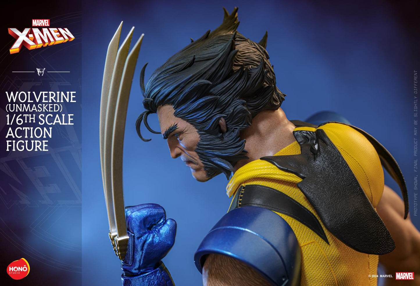 Preventa Figura Wolverine ™ (Unmasked) - X-Men™ marca Hot Toys x Hono Studio HS06 escala 1/6