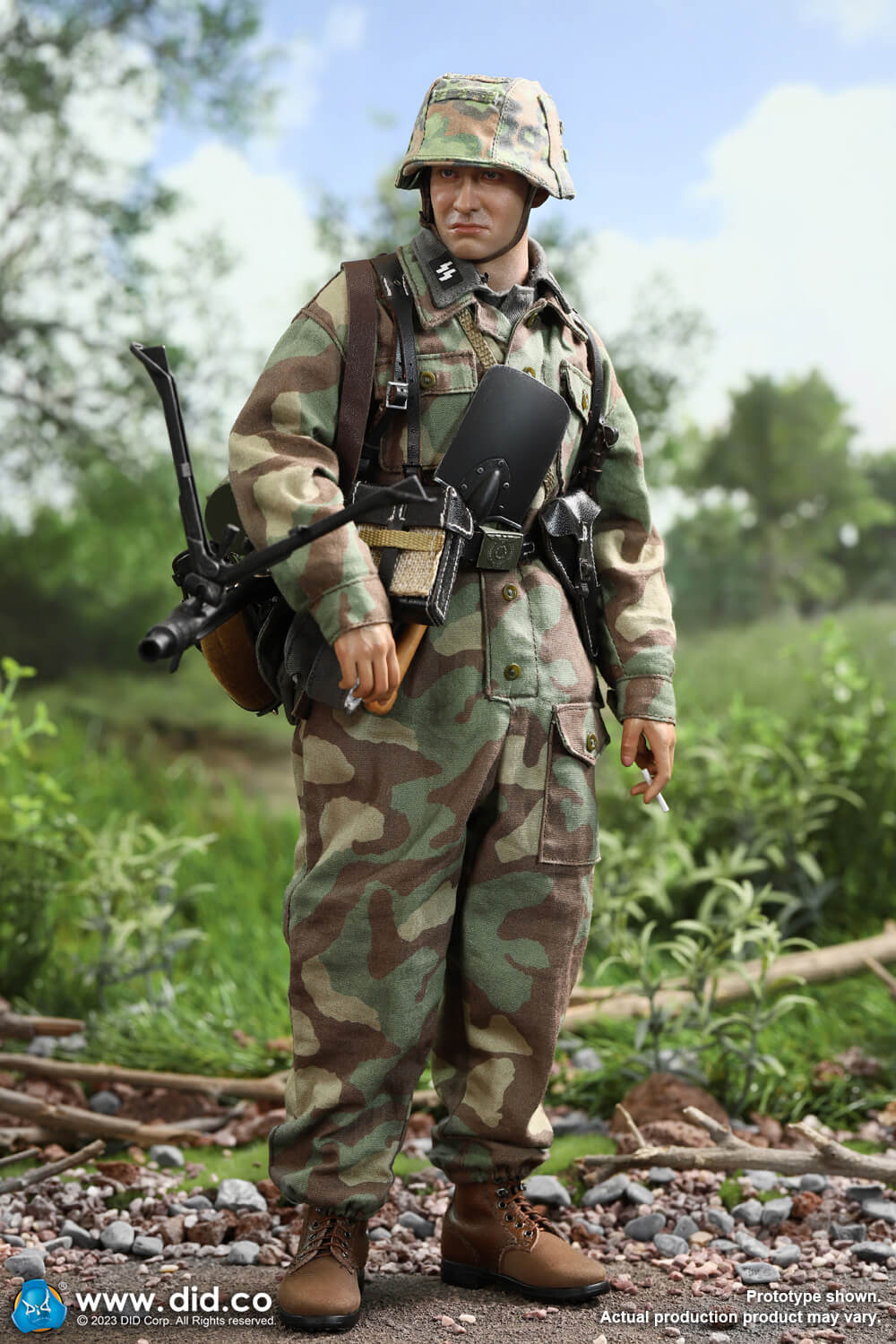 Pedido Figura MG42 Gunner Otto - WWII German 12th SS Panzer Division marca DID D80169 escala 1/6