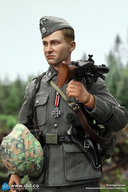 Pedido Figura MG42 Gunner Otto - WWII German 12th SS Panzer Division marca DID D80169 escala 1/6