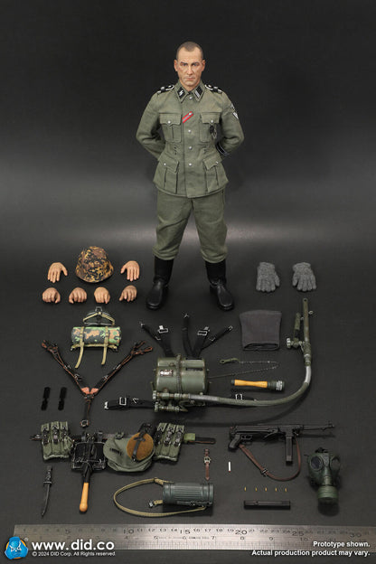 Pedido Figura Joerg - WWII German LAH Division Heer Flammenwerfer Gefreiter marca DID D80177 escala 1/6