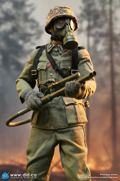 Pedido Figura Joerg - WWII German LAH Division Heer Flammenwerfer Gefreiter marca DID D80177 escala 1/6