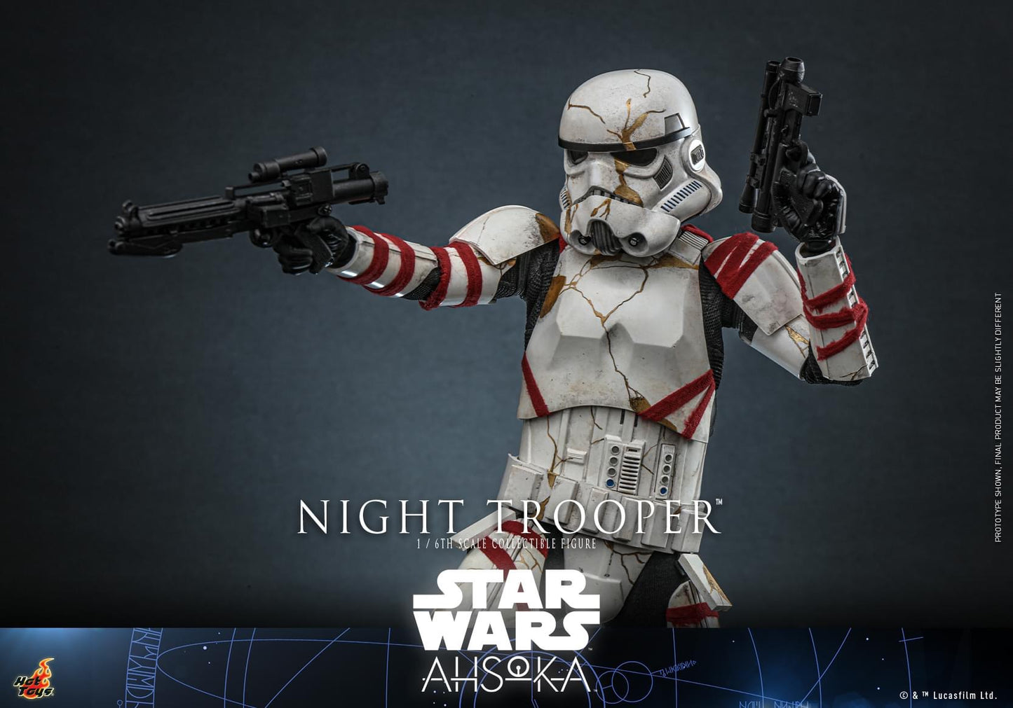 Preventa Figura NIGHT TROOPER ™ - Star Wars: Ahsoka ™ marca Hot Toys TMS121 escala 1/6