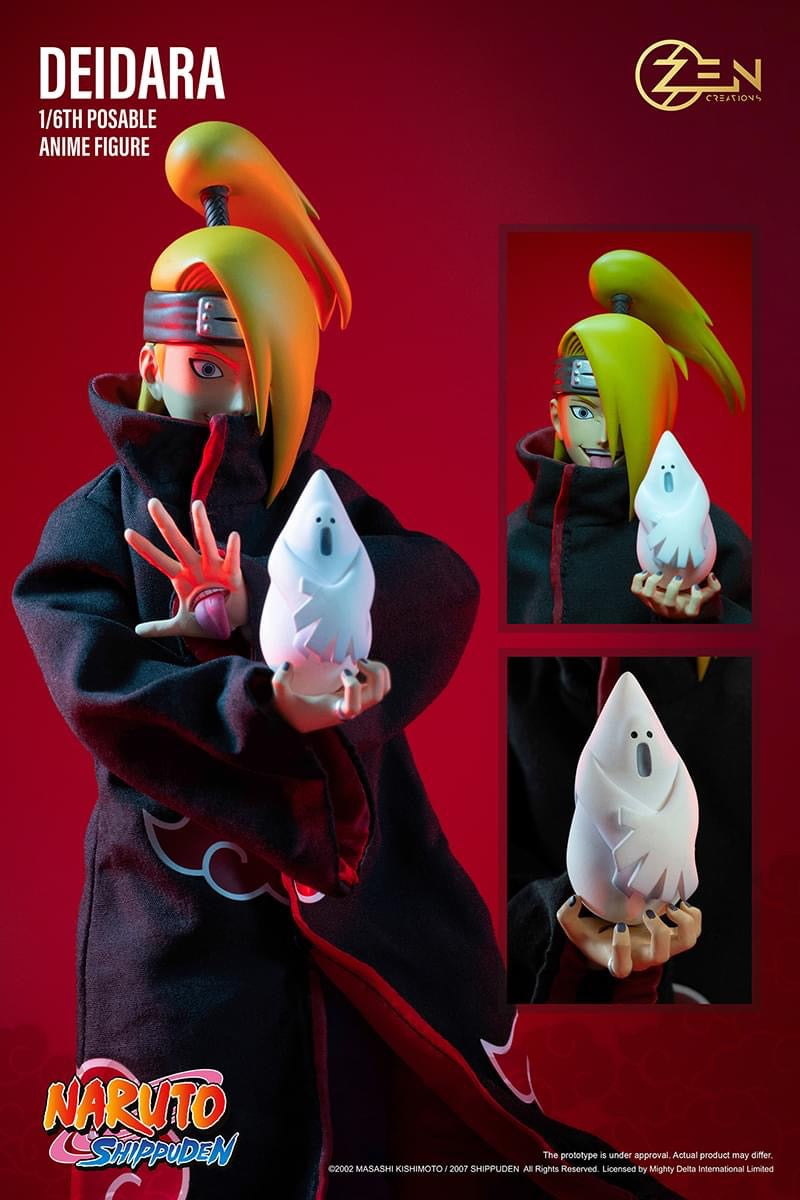 Preventa Figura Deidara (Standard version) - Naruto Shippuden marca Zen Creations PAF004 escala 1/6