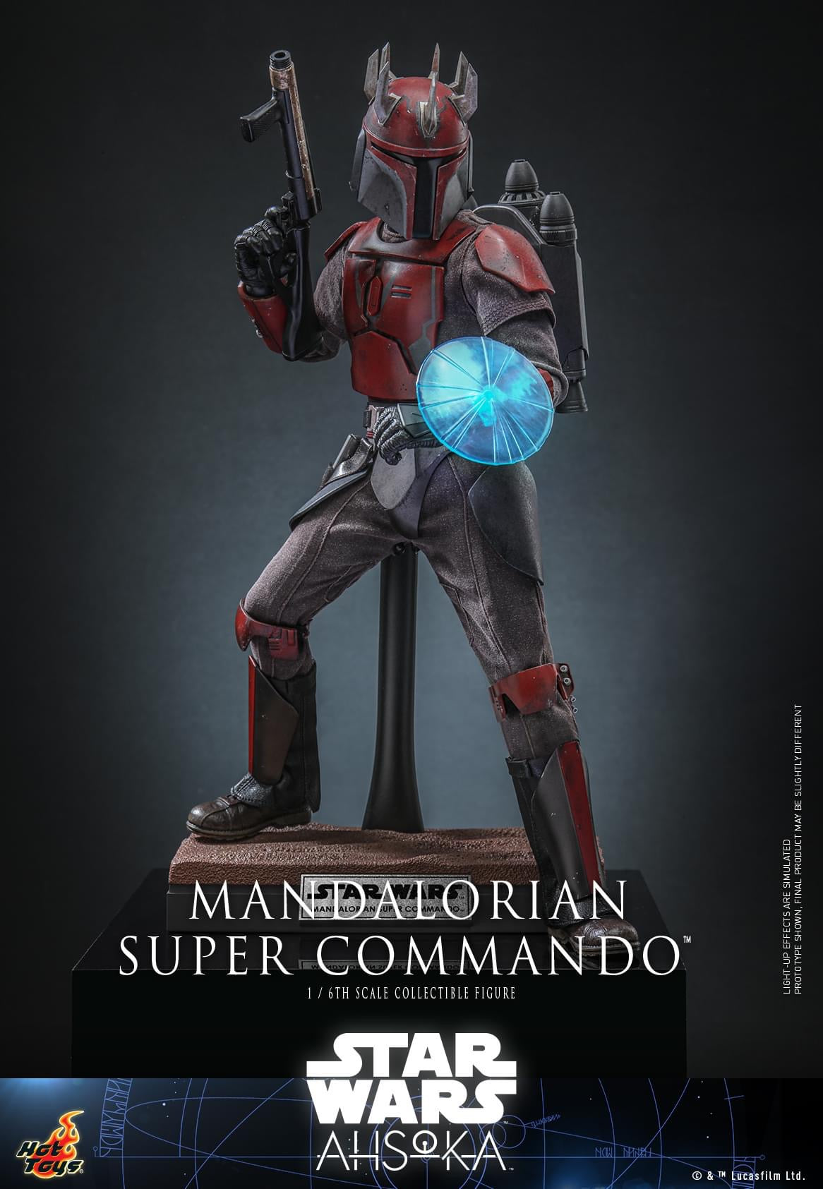 Pedido Figura Mandalorian Super Commando™ - Star Wars: Ahsoka ™ marca Hot Toys TMS127 escala 1/6