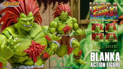 Preventa Figura Blanka - Ultra Street Fighter II: The Final Challengers marca Storm Collectibles CPSF25 escala pequeña 1/12