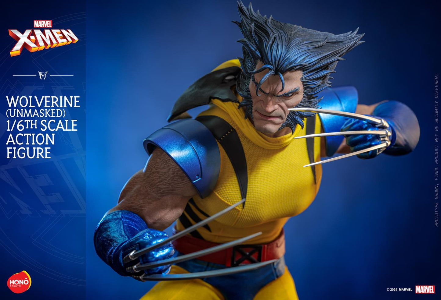 Preventa Figura Wolverine ™ (Unmasked) - X-Men™ marca Hot Toys x Hono Studio HS06 escala 1/6