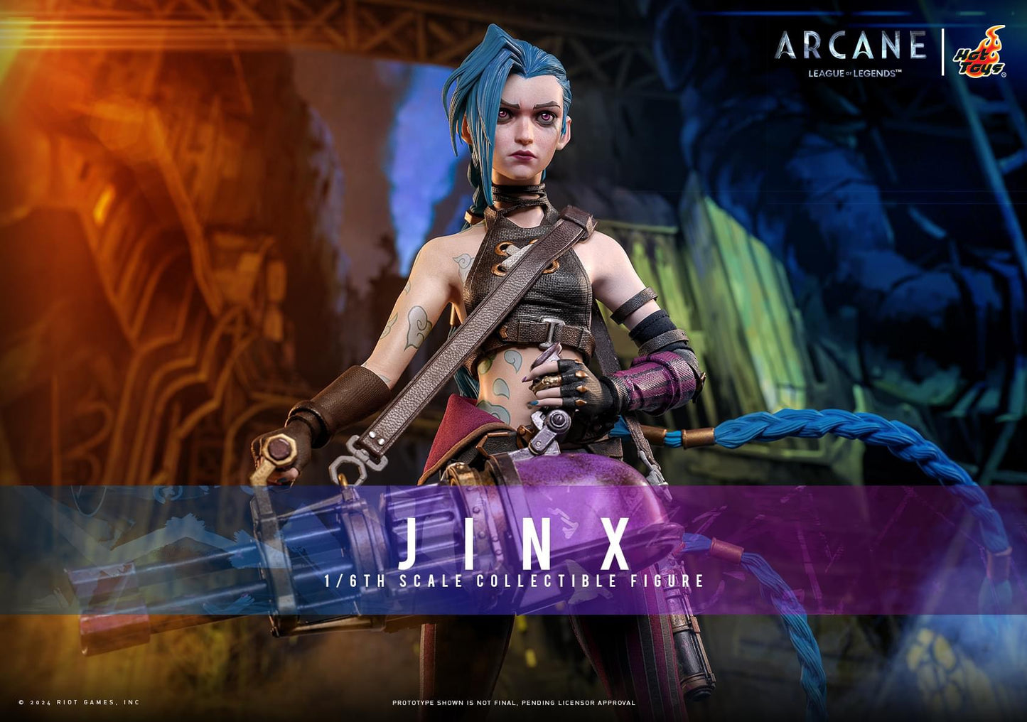 Preventa Figura Jinx - Arcane marca Hot Toys TMS137 escala 1/6