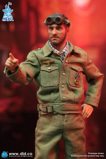 Pedido Figura Lehmann - WWII German U-Boat Commander - Palm Hero Series marca DID XD80026 escala pequeña 1/12