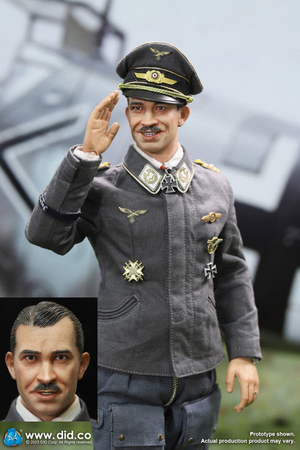 Pedido Figura Adolf Galland - WWII German Luftwaffe Ace Pilot marca DID D80165 escala 1/6