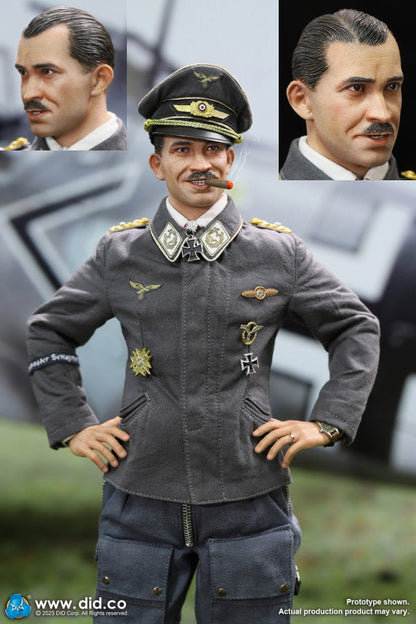 Pedido Figura Adolf Galland - WWII German Luftwaffe Ace Pilot marca DID D80165 escala 1/6