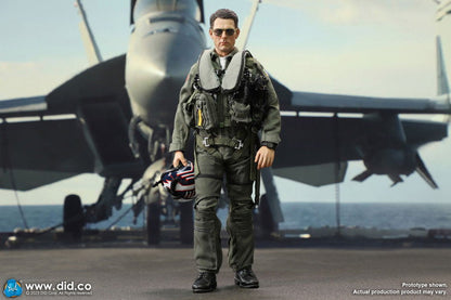 Pedido Figura Captain Mitchell - The US Navy Fighter Weapons School Instructor F/A-18E Pilot marca DID MA80170 escala 1/6