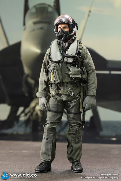 Pedido Figura Captain Mitchell - The US Navy Fighter Weapons School Instructor F/A-18E Pilot marca DID MA80170 escala 1/6