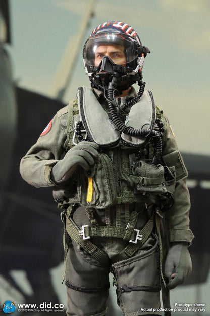 Pedido Figura Captain Mitchell - The US Navy Fighter Weapons School Instructor F/A-18E Pilot marca DID MA80170 escala 1/6