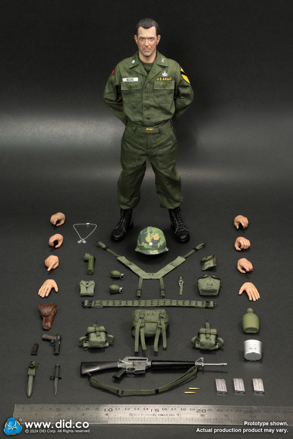 Pedido Figura U.S. Army Lt. Colonel Moore - Vietnam War marca DID V80174 escala 1/6