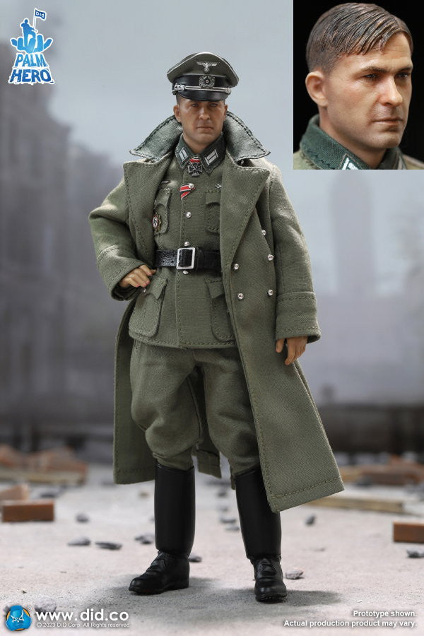 Pedido Figura Captain Thomas - WWII German WH Infantry marca DID XT80007 escala pequeña 1/12