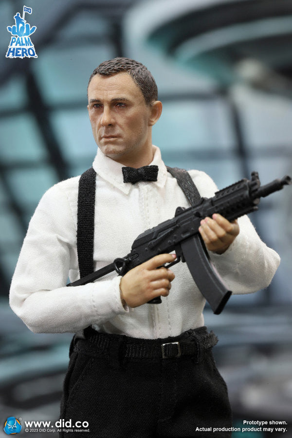 Pedido Figura MI6 Agent Jack (Suit Version) - Palm Hero Series marca DID XT80018 escala pequeña 1/12