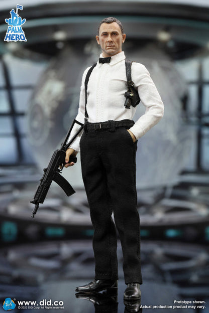 Pedido Figura MI6 Agent Jack (Suit Version) - Palm Hero Series marca DID XT80018 escala pequeña 1/12