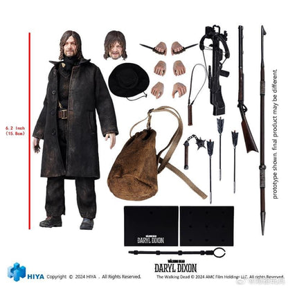 Preventa Figura Daryl Dixon (PX Previews Exclusive) - The Walking Dead - Exquisite Super Series marca HIYA ESW0310 escala pequeña 1/12