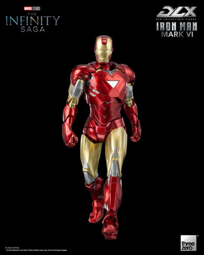 Preventa Figura DLX Iron Man Mark 6 - Marvel Studios: The Infinity Saga marca Threezero 3Z0500 escala pequeña 1/12