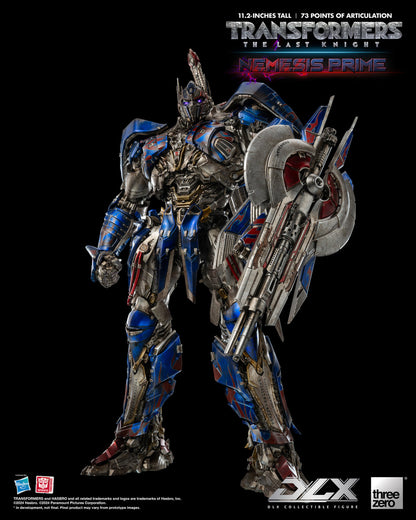 Preventa Figura DLX Nemesis Prime - Transformers: The Last Knight marca Threezero 3Z0579 (28.5 cm)