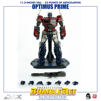 Pedido Figura DLX Optimus Prime - Transformers Bumblebee marca Threezero 3Z0159 (28.4 cm)