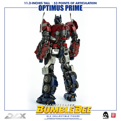 Pedido Figura DLX Optimus Prime - Transformers Bumblebee marca Threezero 3Z0159 (28.4 cm)