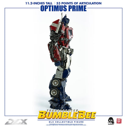 Pedido Figura DLX Optimus Prime - Transformers Bumblebee marca Threezero 3Z0159 (28.4 cm)