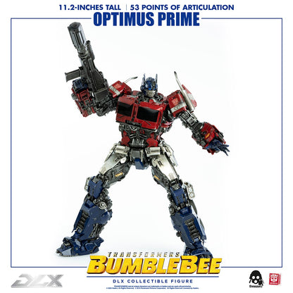 Pedido Figura DLX Optimus Prime - Transformers Bumblebee marca Threezero 3Z0159 (28.4 cm)