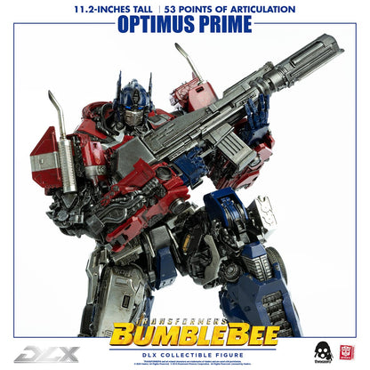 Pedido Figura DLX Optimus Prime - Transformers Bumblebee marca Threezero 3Z0159 (28.4 cm)