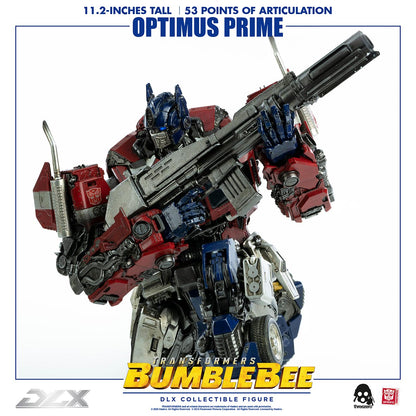 Pedido Figura DLX Optimus Prime - Transformers Bumblebee marca Threezero 3Z0159 (28.4 cm)