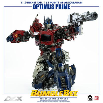 Pedido Figura DLX Optimus Prime - Transformers Bumblebee marca Threezero 3Z0159 (28.4 cm)