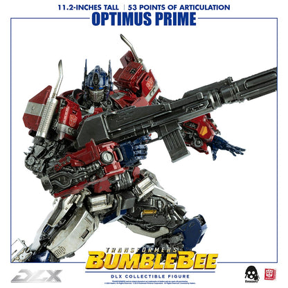 Pedido Figura DLX Optimus Prime - Transformers Bumblebee marca Threezero 3Z0159 (28.4 cm)