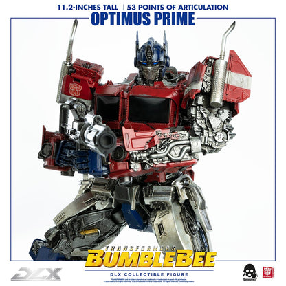 Pedido Figura DLX Optimus Prime - Transformers Bumblebee marca Threezero 3Z0159 (28.4 cm)