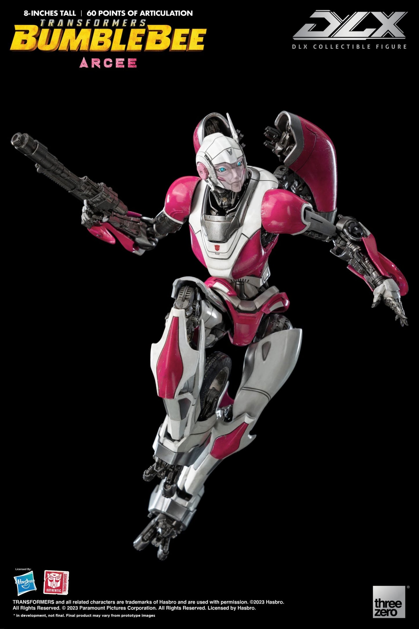 Pedido Figura DLX Arcee - Transformers: Rise of the Beasts marca Threezero 3Z0174 (20.3 cm)