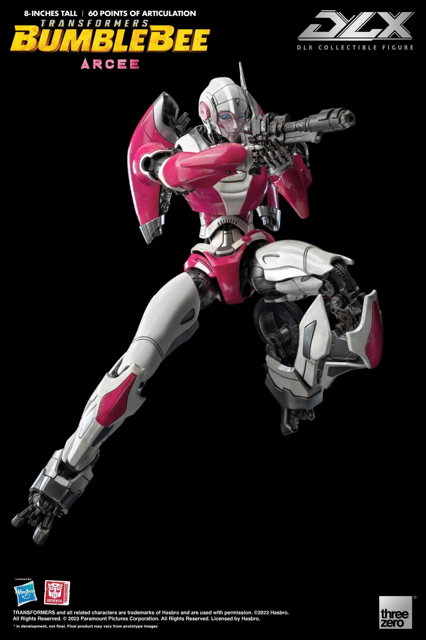 Pedido Figura DLX Arcee - Transformers: Rise of the Beasts marca Threezero 3Z0174 (20.3 cm)