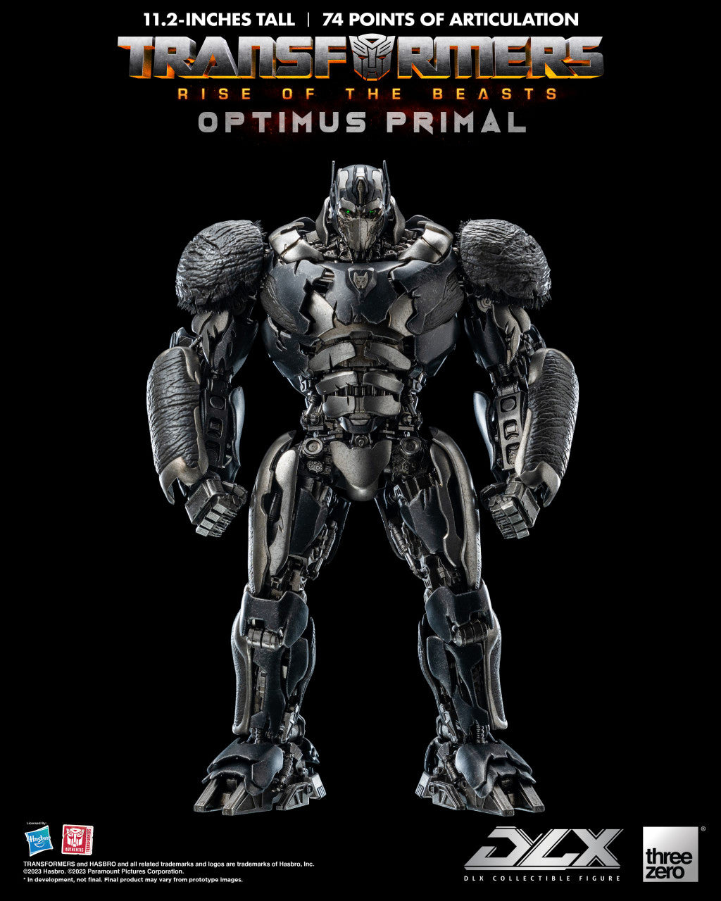 Pedido Figura DLX Optimus Primal - Transformers: Rise of the Beasts marca Threezero 3Z0565 (28.5 cm)