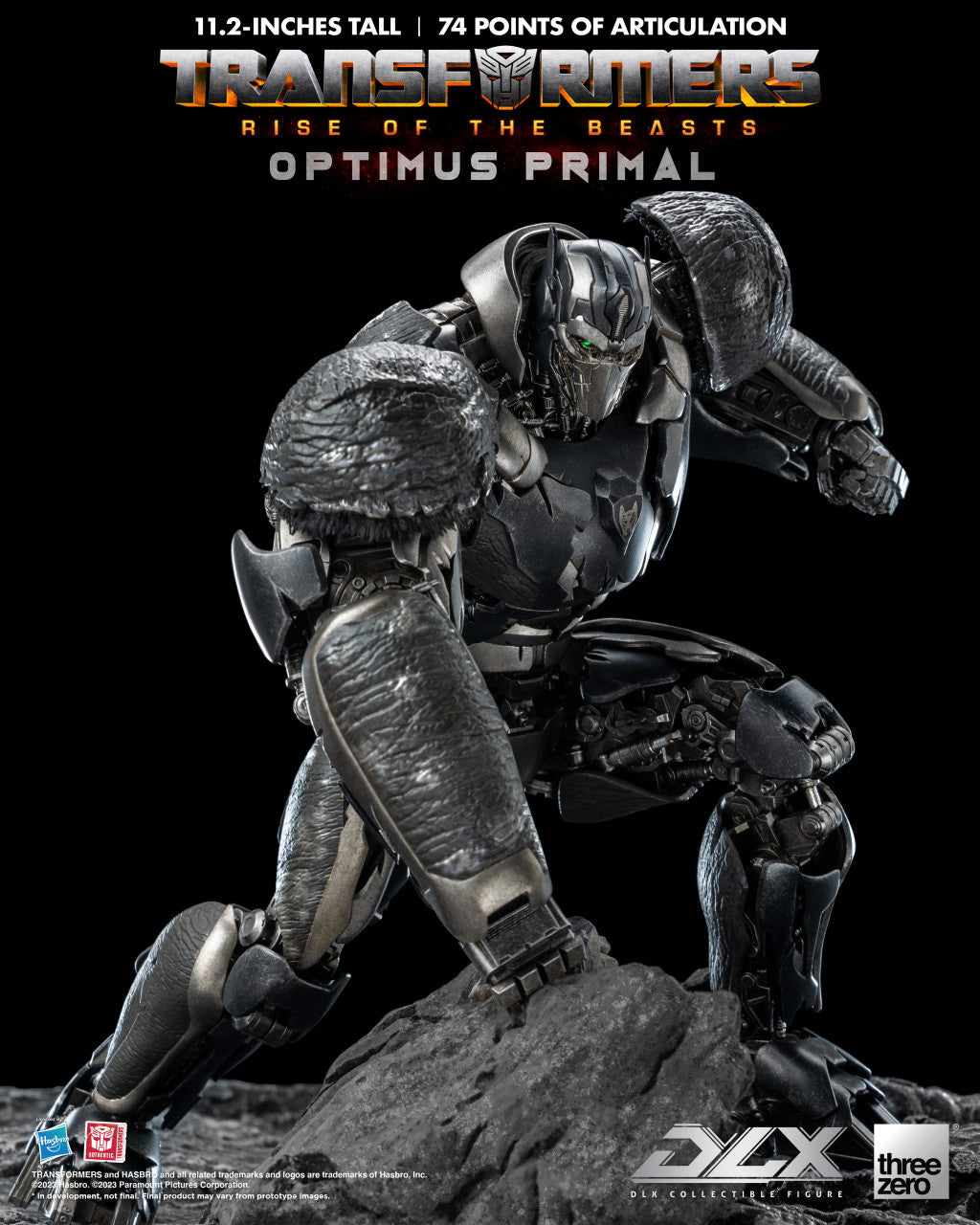 Pedido Figura DLX Optimus Primal - Transformers: Rise of the Beasts marca Threezero 3Z0565 (28.5 cm)