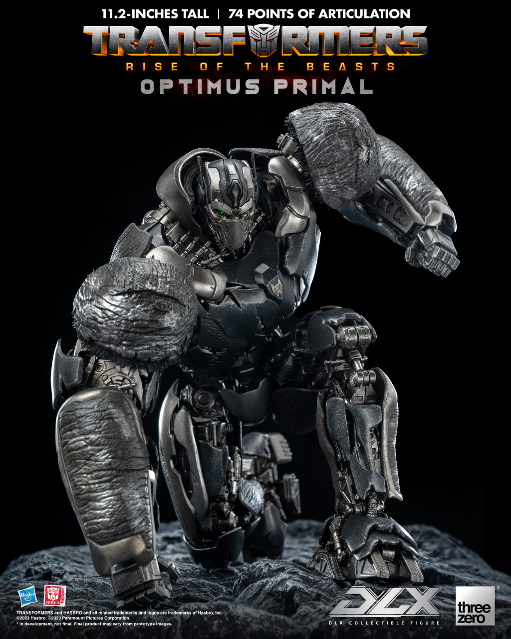 Pedido Figura DLX Optimus Primal - Transformers: Rise of the Beasts marca Threezero 3Z0565 (28.5 cm)