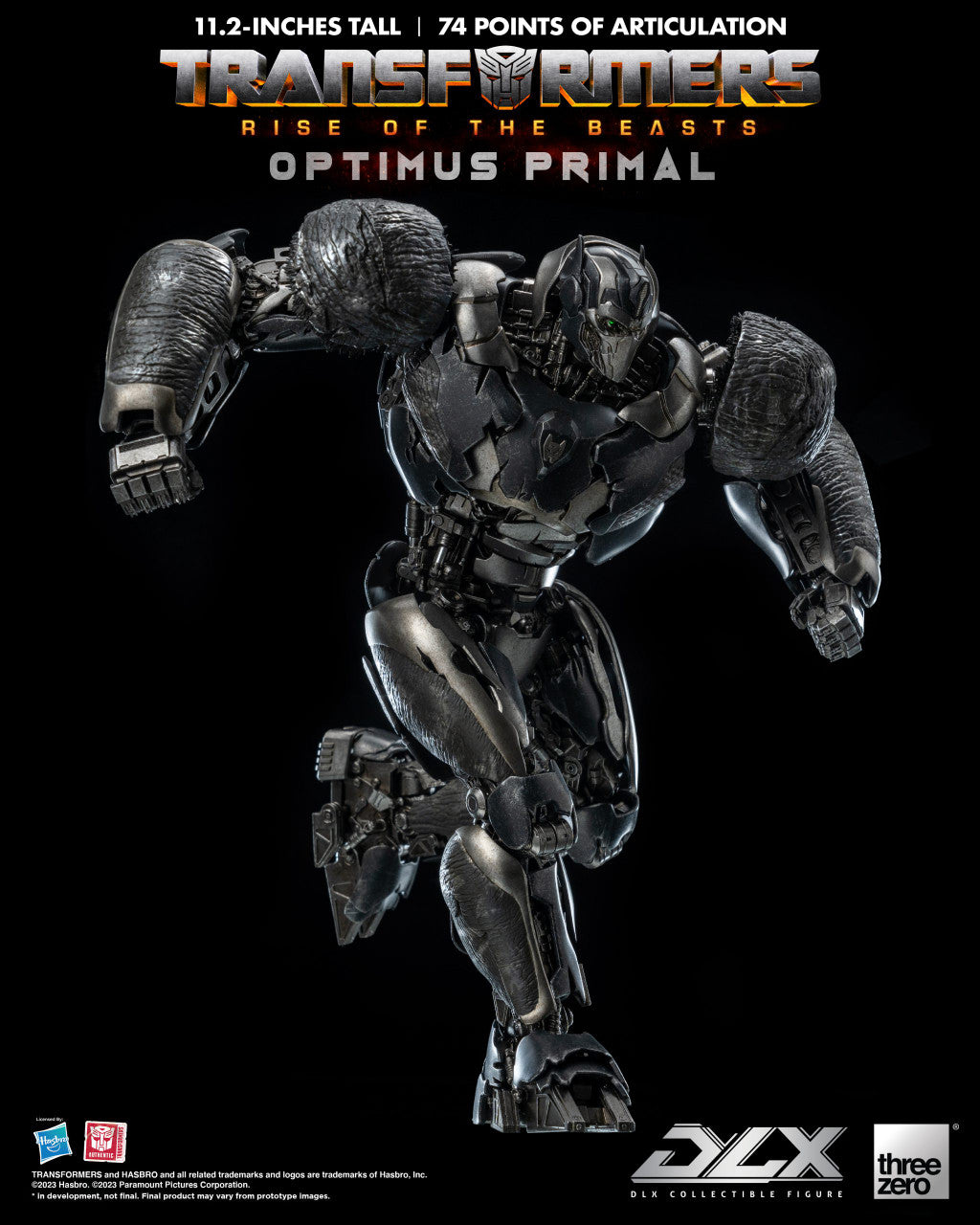 Pedido Figura DLX Optimus Primal - Transformers: Rise of the Beasts marca Threezero 3Z0565 (28.5 cm)