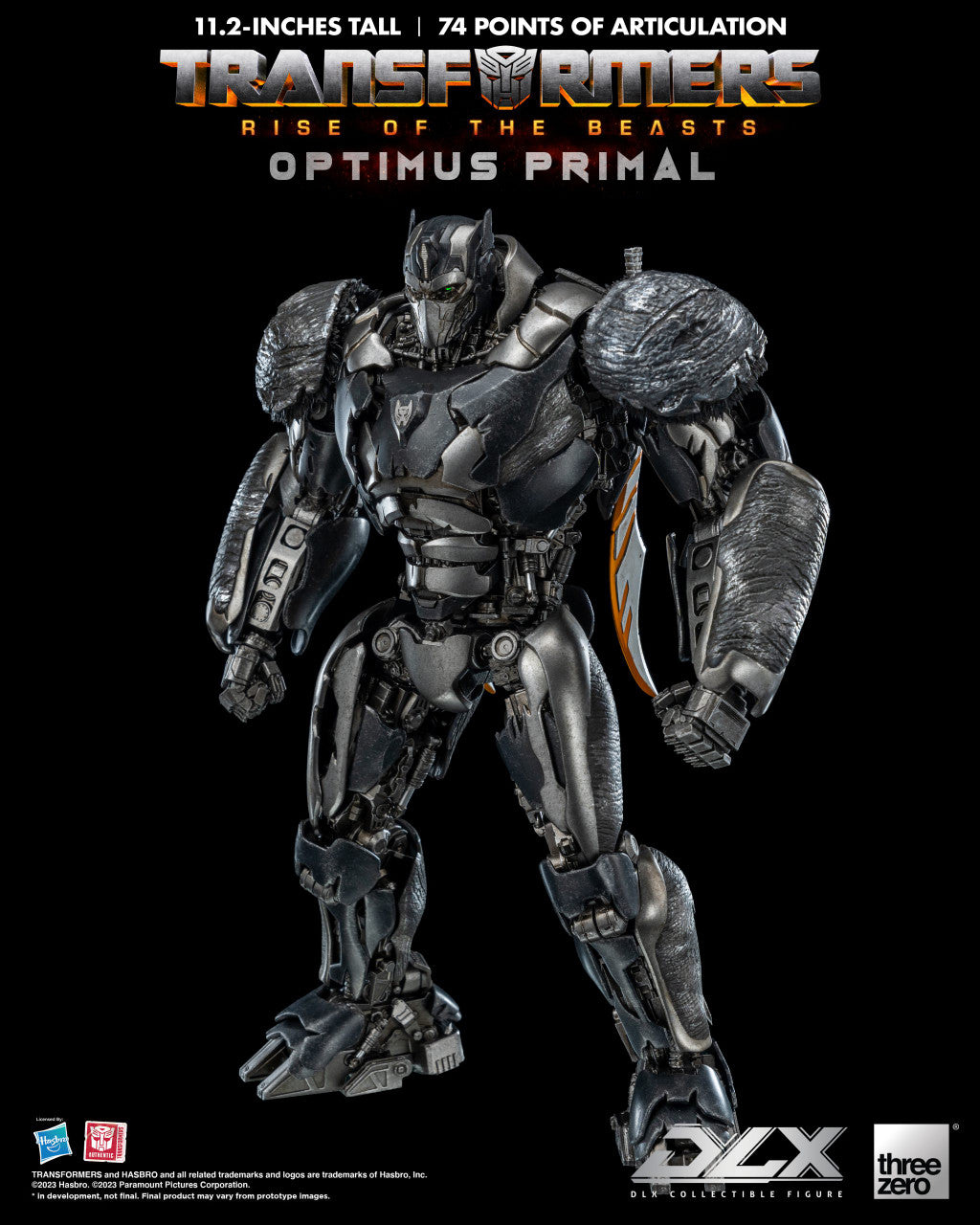 Pedido Figura DLX Optimus Primal - Transformers: Rise of the Beasts marca Threezero 3Z0565 (28.5 cm)