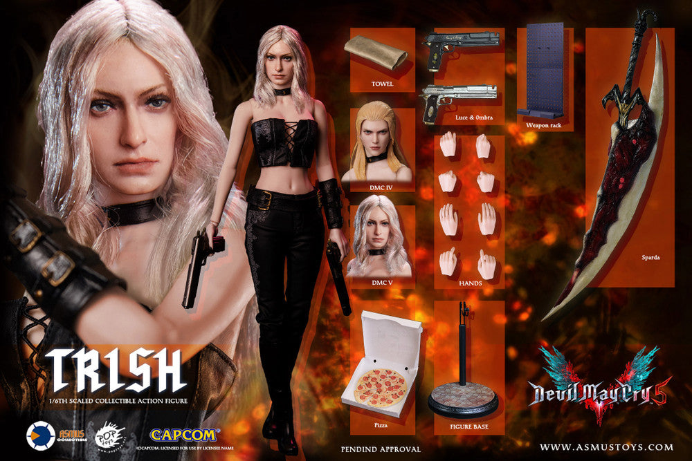 Pedido Figura TRISH - Devil May Cry V marca Asmus Toys DMC504 escala 1/6